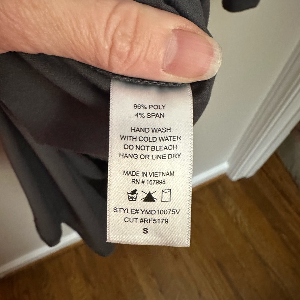 You & Me Boutique Dolphin Hem Midi Dress Small Gray NWOT - Picture 11 of 11